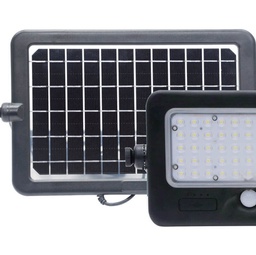 [1932936] Proiettore Solare ricaricabile LED 10W- 4000K-1100lm IP65 - Batteria Litio