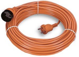 [8029917008376] Prolunga elettrica per macchine da giardino esterno 2x1 25MT