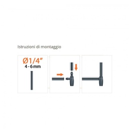 [028310] Raccordo a gomito