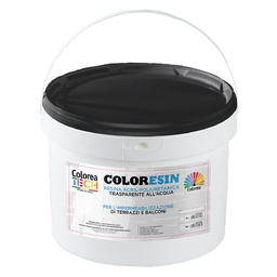 [DFL9040084] Resina Acrilpoliuretanica Filmante 'Coloresin' Lt. 5 - Trasparente