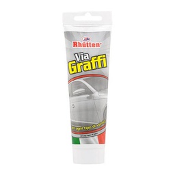 [015587] Rhutten Via Graffi 150Gr Elimina Righe Macchie Resina Carrozzeria Auto Moto