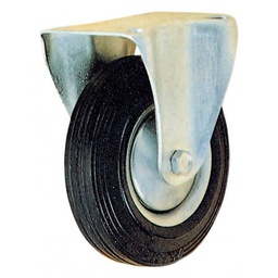 [024049] Ruota industriale fissa da 125mm per esportazione.