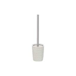 [FER629004] Scopino per il bagno Feridras Roll bianco con porta elegante