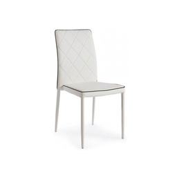 [B0731857] Sedia Achille con struttura in acciaio colore bianco