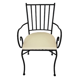 [DFL6128300] Sedia Con Braccioli 'Jasmine' Cm 45 X 42 X H.88