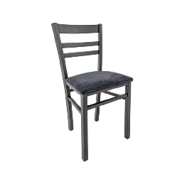 [EFFEZ98835] Sedia Cromica grigio seduta Enjoy Lux 24 EFFEZ