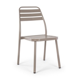 [B0662156] Sedia Lennie tortora da esterno