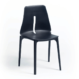 [FZ99901] Sedia Oblong polipropilene antracite