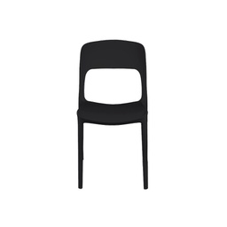 [19906306] Sedia da giardino in polipropilene Antracite RISTO 47x52x h83 cm