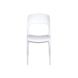 [19906307] Sedia da giardino in polipropilene Bianco RISTO 47x52x h83 cm