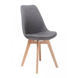 [GIC811029] 4x Sedia grigia design moderno sala ufficio cm 54 x 48 x 84 h