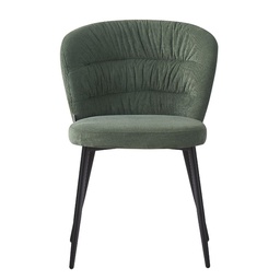 [FZ100000] Sedia imbottita verde Klontar  79x56x57.5 cm