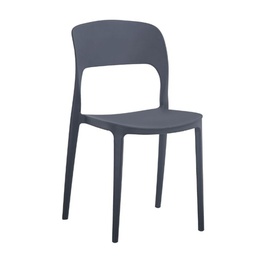 [FZ99845] Sedia in polipropilene colore antracite 80 cm, 40 cm, 45 cm