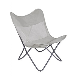 [19905152] Sedia mare pieghevole in textilene Natural BUTTERFLY GABICCE 77.5x81x h89 cm iperbriko
