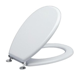 [1919056] Sedile Copriwater WC in legno MDF bianco per copriwater Pozzi Ginori Piemonte