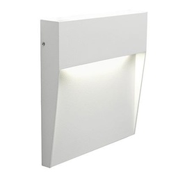 [SOV98155/02] Segnapasso 6W Led 3000K  linea geo square  bianco