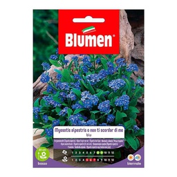 [027309] Semi Di Myosotis Alpestris O Non Ti Scordar Di Me Blu In Busta