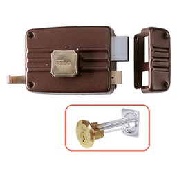 [DFL301754] Serratura Portoncino Da Applicare Art. 401 3 Mandate Dx  - E 60