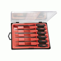[1957504] Set Lime Ad Ago Di Precisione Per Metalli Serie 6 Pezzi