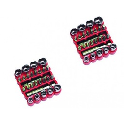 [333511] Set di 27 inserti magnetici e bussole Fer 67805 - Confezione da 2