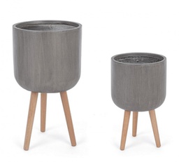 [B0790586] Set2 P.Vaso Modern To Treppied Tort Alto