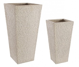 [B0790549] Set2 P.Vaso Roccia Qu Alto Sabbia