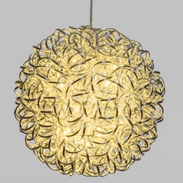 [20100250] Sfera ATS Silver 100 LED Ø40cm Luci di Natale