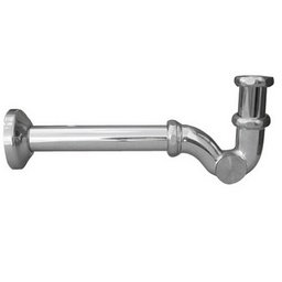 [1946887] Sifone ad S senza piletta con canna da 25 cm, modello Lux.