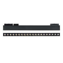 [8021696222936] Sistema Lineare ARCA Accent 29W 3000K Nero - L 605 x H 71 x P 35 mm