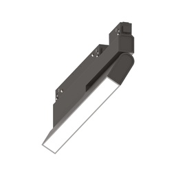 [8021696303550] Sistema Lineare nero L 283 x H 90 x P 22 mm
