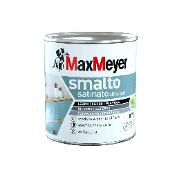 [1997442] Smalto A Acqua Satinato Colore Bianco Ghiaccio 0,75Lt