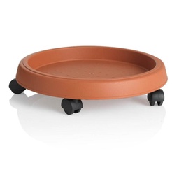 [1915221] Sotto vaso con ruote 35 cm