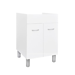 [DFLEX-140-202-60] Sottolavatoio Per Porcellana Bianco  Modello Lux