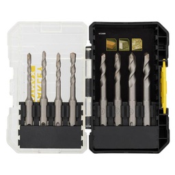 [1935414] Stanley set 8 pezzi punte sds-plus