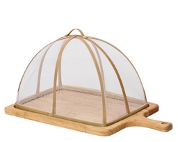 [20041905] Tagliere in legno d'acacia con copertura naturale