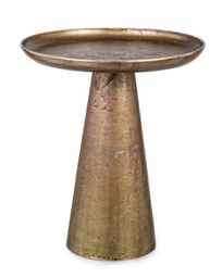 [B0746478] Tavolino Kulvir Brass d39  Cod.0746478