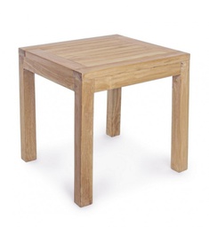 [B0804286] Tavolino Quadro Teak 50X50