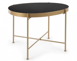 [B0746291] Tavolino Rashida Oro 63X46  