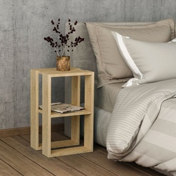 [FZ99474] Tavolino comodino Lonie rovere 55x30x34 cm