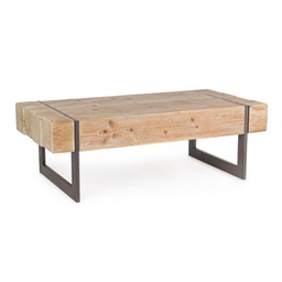 [B0740297] Tavolino industriale Garrett con piano in legno