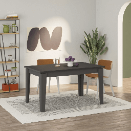 [FZ97901] (2c) Tavolo allungabile Tolmen antracite 140x80 cm
