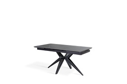 [OM/436/MG] Tavolo allungabile grigio-negro 90 cm x 160-240  cm cm H. 76 cm