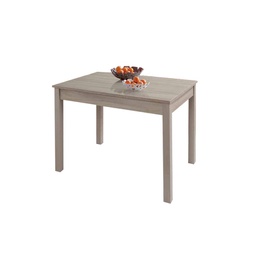 [A10747] Tavolo da pranzo allungabile olmo in legno nobilitato cm 60x90-120
