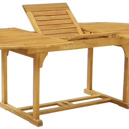 [2002387] Tavolo ovale in legno estensibile