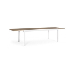 [B0662970] Tavolo per esterno 200-300x95x74h Bianco