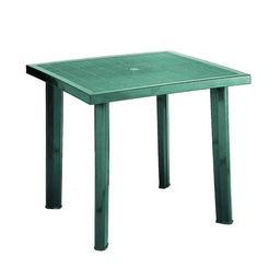 [1990088] Tavolo verde in plastica 80x75x72h cm. Fiocco