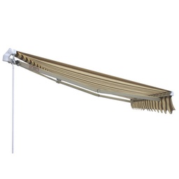 [1940016] Tenda da sole fissa Itaca 2,5 x 2 metri colore beige e verde Verdelook