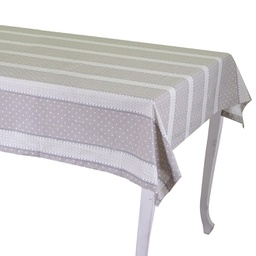 [V7919520000] Tovaglia venice romantique beige rettangolare cm140x240