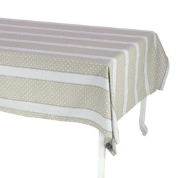 [V7919510000] Tovaglia venice romatique beige rettangolare cm140x180