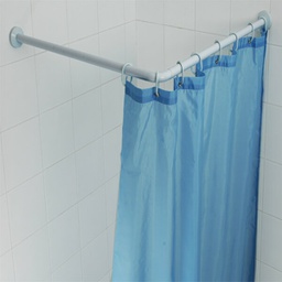 [3FTU900002] Tubo reggitenda in alluminio 80x80 cm bianco